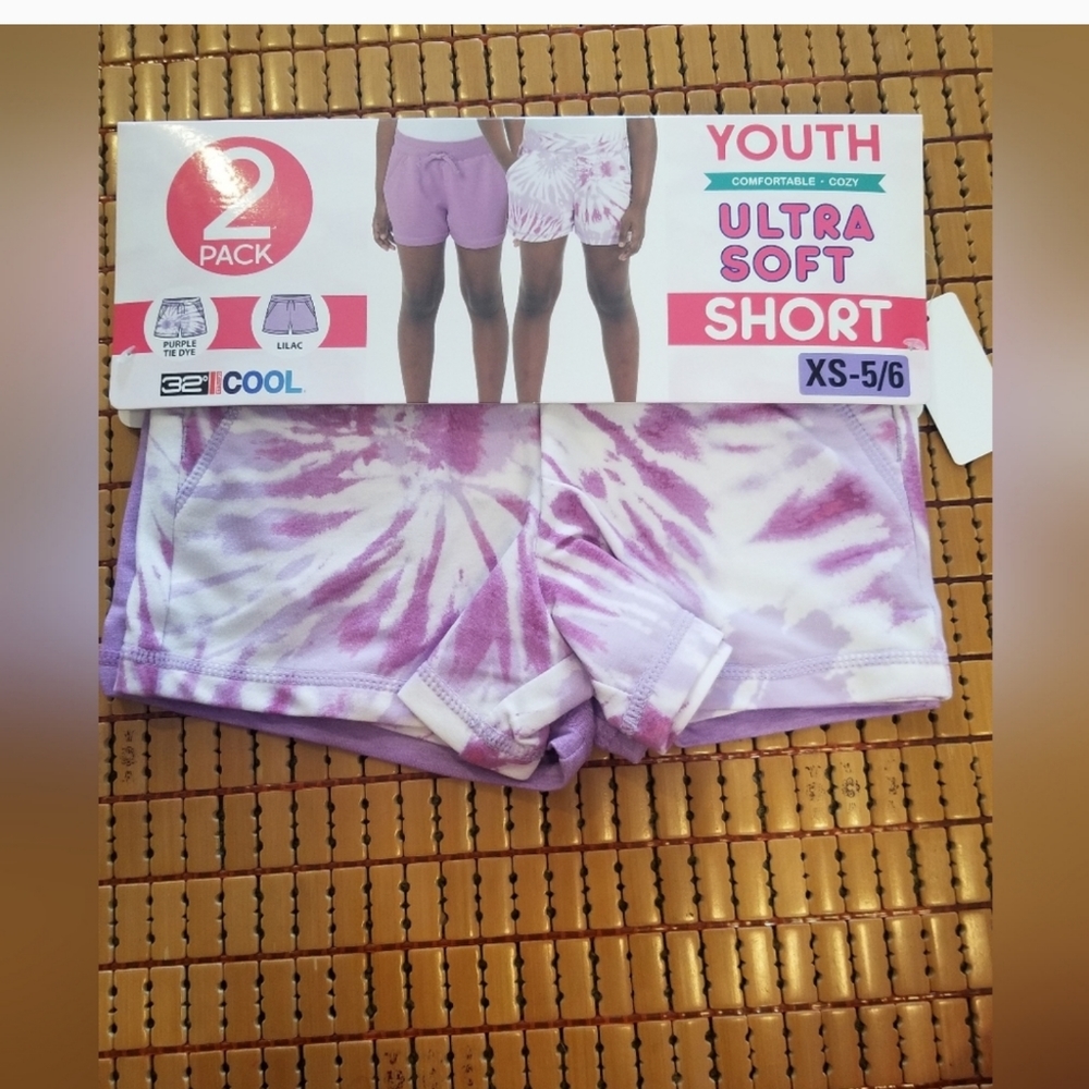 32 degrees cool ultra soft short girls size 5/6t